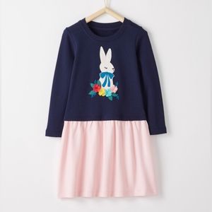 Hanna Andersson Make It Magic Dress In French Terry Girl's size 8/ 130cm